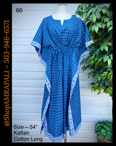 Kaftan Long - 54" ~ 66