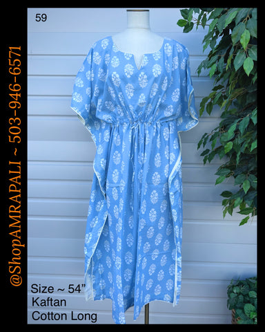 Kaftan Long - 54" ~ 59