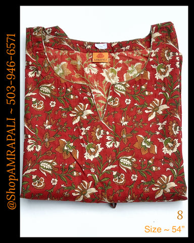 Kaftan Long - 54" ~ 8