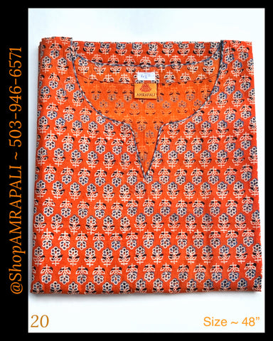 Kaftan Long - 48" ~ 20