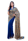 Hand - Painted Sari 15