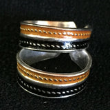 92.5% Silver Toe-Ring Pair