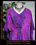 Kaftan Viscose ~ 58" (L 52")