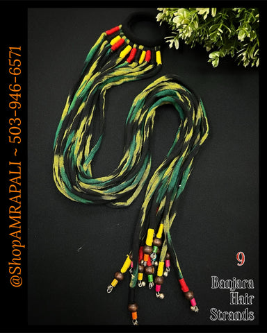 Banjara Hair Strings ~ 9