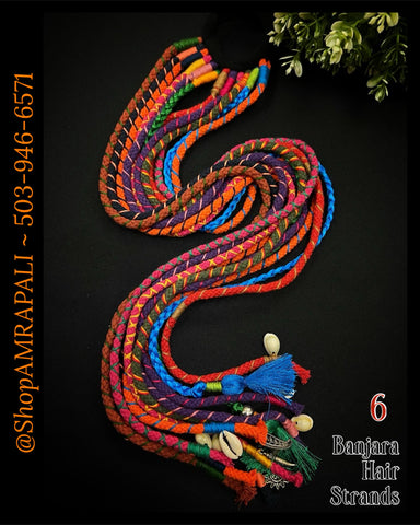 Banjara Hair Strings ~ 6