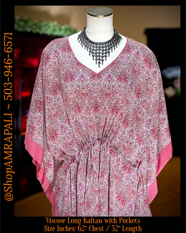 Kaftan Viscose ~ 62" (L 52")