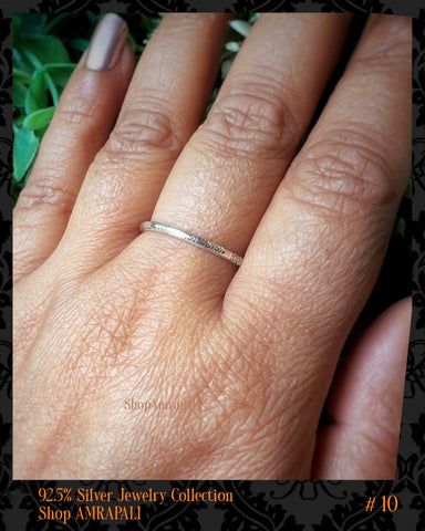 10 ~ 92.5% Silver Ring
