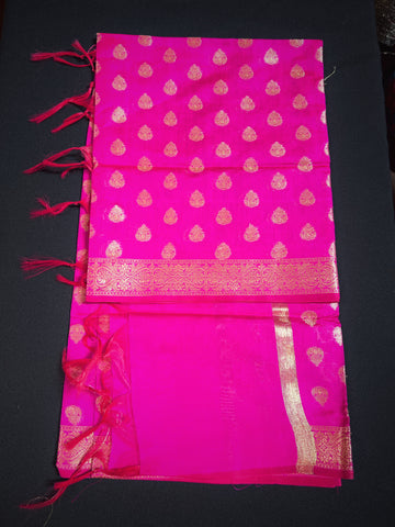 Brocade Viscose Dupatta ~ 1