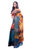 Hand - Painted Sari 4