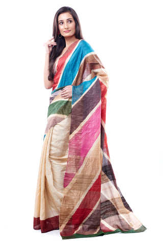 Hand - Painted Sari 5