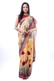 Hand - Painted Sari 7