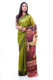 Hand - Painted Sari 8