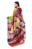Hand - Painted Sari 8