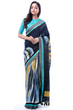 Hand - Painted Sari 12