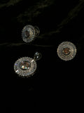 CZ Pendant & Earrings Set