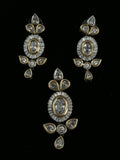 CZ Pendant & Earrings Set