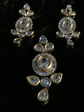 CZ Pendant & Earrings Set