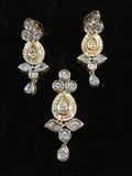 CZ Pendant & Earrings Set