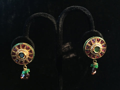 Jadau Earrings