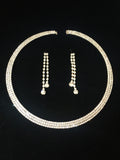 CZ Necklace & Earrings Set