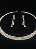 CZ Necklace & Earrings Set