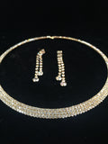 CZ Necklace & Earrings Set