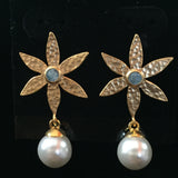 Matte Gold Earrings