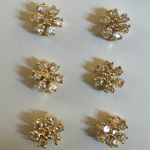 Crystal Earrings 5 Pair Package