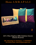 Cushion Cover ~ 100% Silk