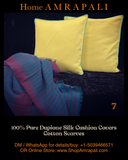 Cushion Cover ~ 100% Silk