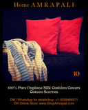 Cushion Cover ~ 100% Silk