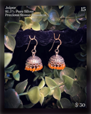 Earrings ~ 92.5% Pure Silver Collection 2