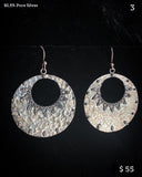 Earrings ~ 92.5% Pure Silver Collection 1