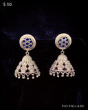 Earrings 3 ~  Oxidized Silver Metal (Set 1)
